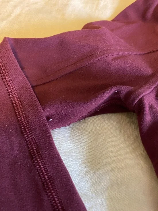 Lululemon Burgundy Full-Zip Active Jacket - Picture 2 of 4